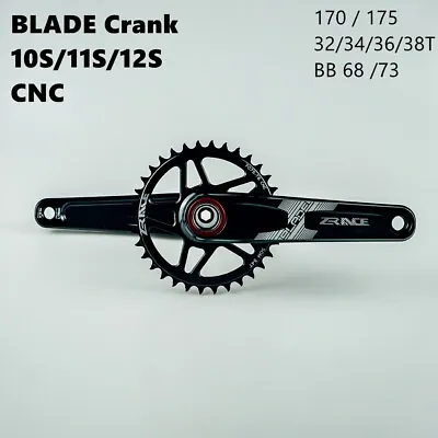 ZRACE BLADE 10S 11S 12 Speed Crankset Eagle Tooth MTB Crank 170/175 BB • $49.99