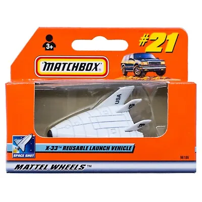 Matchbox #21/36 X-33 Lockheed Martin Reusable Launch Vehicle New In Box 2000 • $9.99