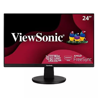 ViewSonic VA2447-MH 24 Inch Full HD 1080p Monitor Used Grade B • $62