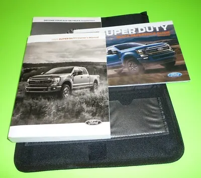 2020 FORD F SUPER DUTY OWNERS MANUAL +case 20 F250 F350 LARIAT XL XLT GAS DIESEL • $53.99