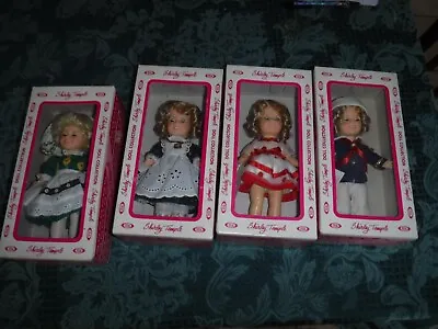 4- 8  Ideal Shirley Temple Doll Collection (new) • $51