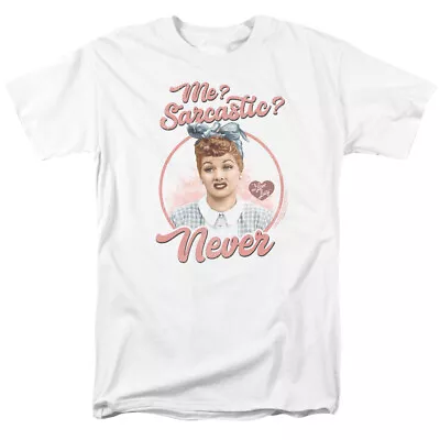 I Love Lucy Sarcastic Licensed Adult T-Shirt • $17.99