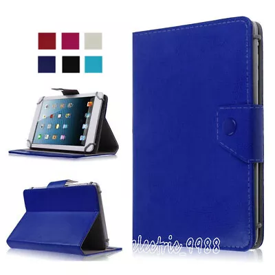 $9.55 • Buy For Various Amazon Kindle Fire 7 8 10 Inch Tablet Folio Leather Stand Case Cover