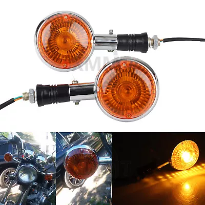 Turn Signal Indicator Light Amber Blinker For Yamaha Virago XV250 V-Star XVS1100 • $18.98