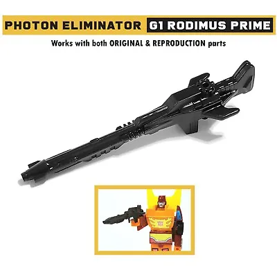 $13 • Buy Replacement Photon Eliminator (Gun) Part For G1 Rodimus Prime | 3D Printed
