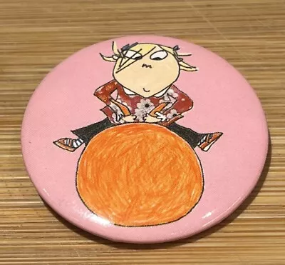 Vintage Charlie And Lola Character Badge Rare 3cm • £7
