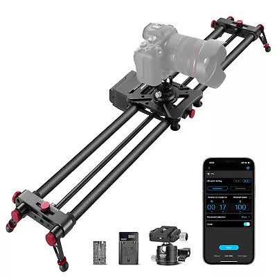 NEEWER 47.2'' App Wireless Control Motorized Camera Slider Dolly Rail Slider • $365.99