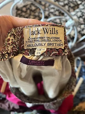 Jack Wills Skirt Size 14 Collaboration With Liberty Fabric • £25