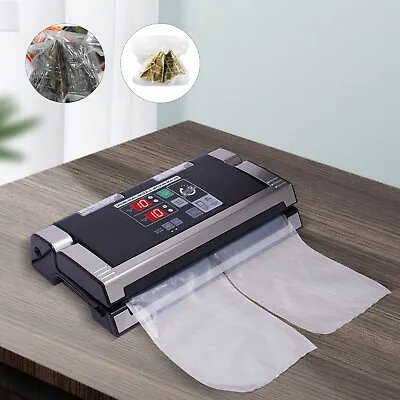 250W Vacuum Sealer Double Pump And Nozzle Commercial Sealing Packing Machine  • $176