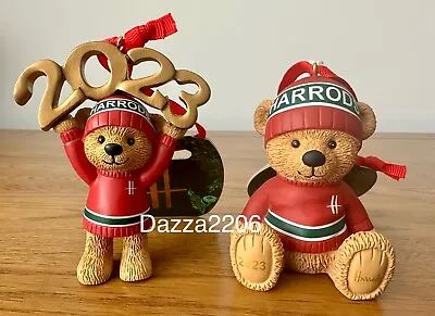£23.50 • Buy Harrods Ethan Bear 2023 Or Standing Ethan Gold 2023 Resin Tree Decoration. Bnwt