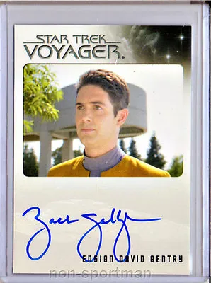 Quotable Star Trek Voyager Zach Galligan Autograph • $29.95