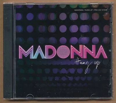 $15.50 • Buy Madonna - Hung Up RARE Promo CD Single W/ Radio Version CD '05