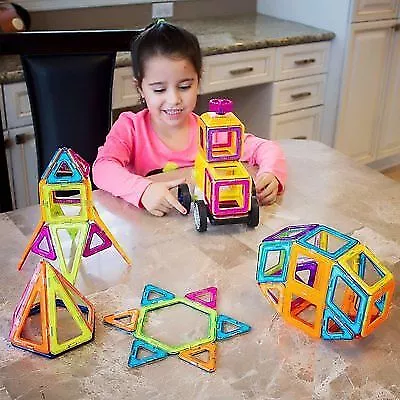 Magical Magnet Building Learning Toy Creative Construction Shapes For ALL Kids • $14.99