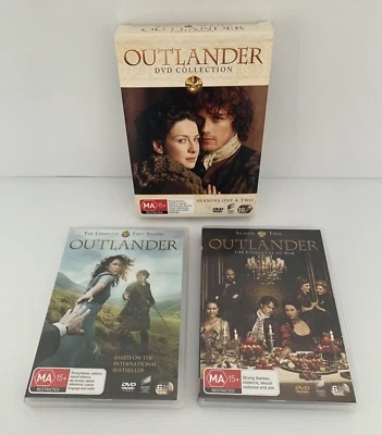 Outlander Season Series 1 & 2 DVD Collection Box Set Region 2 & 4 • $12.95