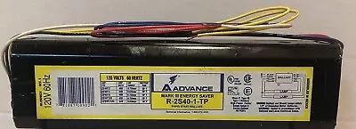 ADVANCE MARK III RAPID START LAMPS R-2S40-1-TP Fluorescent Ballast 120V 60Hz • $19.99