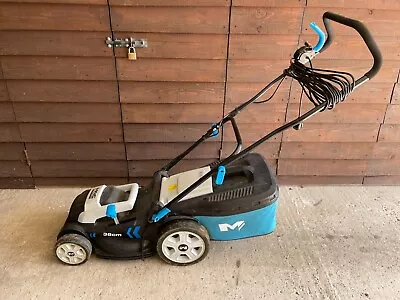 Mac Allister MLMP1600-2 Electric Corded Push Lawnmower 38cm Cutting Width • £60