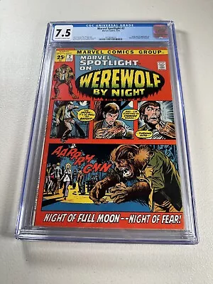 Marvel Spotlight #2 CGC 7.5 1st Appearance Of Werewolf By Night! Marvel Comics • $400.49