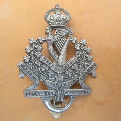 £5 • Buy 8th Bn (Irish) The King's Regiment Liverpool British Army/Military Hat/Cap Badge