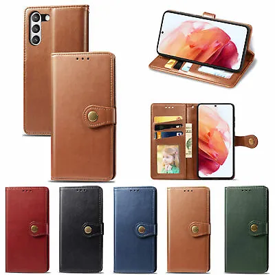 Flip Leather Wallet Case For Huawei Y5 Y6 2018 Mate 20 30 Lite Y6 Pro Y5 Y9 2019 • £3.30