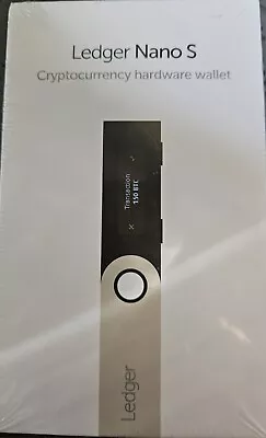 Ledger Nano S - Brand New Factory Sealed Cryptocurrency Hardware Wallet BTC ETH • $110