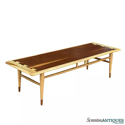 Mid-Century Modern Lane Acclaim Walnut Dovetailed Coffee Table • $950