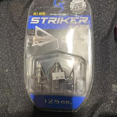 G5 Striker V2 1.25” Cut 125 Grain 3 Pack • $44.99