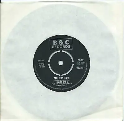 James Carr:Freedom Train/That's The Way Love Turned Out For Me:UK B&C:Soul • £15