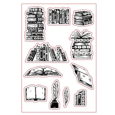 New Library Book / Ex Libris Paper Embosser Seal Stamp