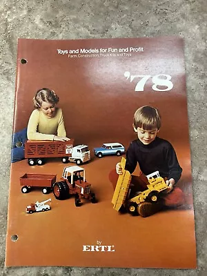 Vintage Ertl 1978 International Harvester Toy Catalog  • $89