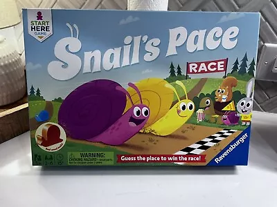 Snail’s Pace Race Ravensburger Learning Game Ages 3+ 2-6 Players 100% Complete • £16.14