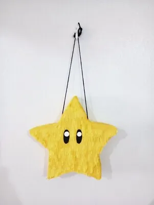 Star Mini Piñatas.  Super Mario Party Centerpiece. Super Mario Party Favors. • $12