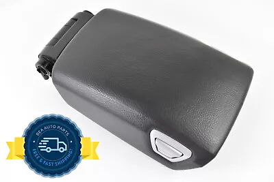 2005-2009 Volvo S60 Center Console Black Leather Lid Armrest Assembly OEM • $62.99