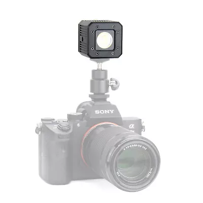 Waterproof 20M COB LED Video Light W/ Filters For Action Camera/DSLR/Smartphone • £14.99