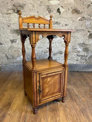 £195 • Buy Vintage Edwardian Bedside Cabinet Bedside Table