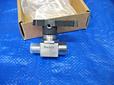 2Way Ball Valve 1/4  NPT Stainless Steel Precision Male/Female • $14.50