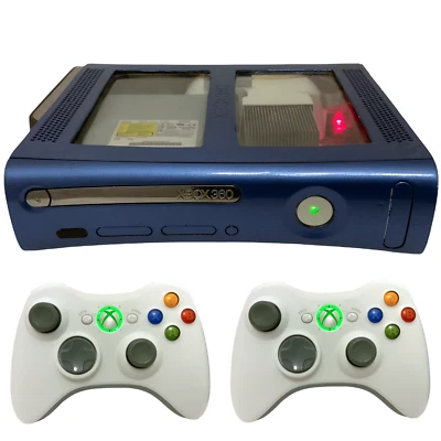 $324.99 • Buy CUSTOM XBOX 360 Console Elite 120GB Microsoft W/ 2 Controllers Power Cord