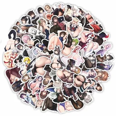 50 Japanese Anime Women Hentai Adult Stickers Waterproof Vinyl Decal Stickers • £5.99
