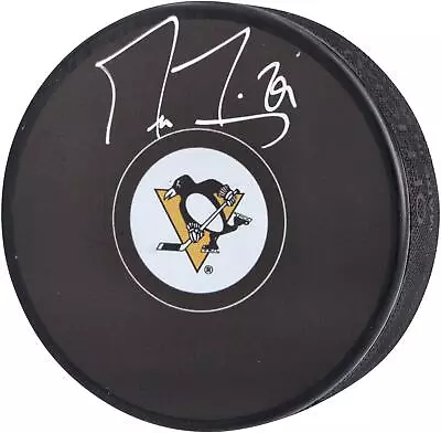 Marc-Andre Fleury Penguins Signed Hockey Puck - Fanatics • $95.99