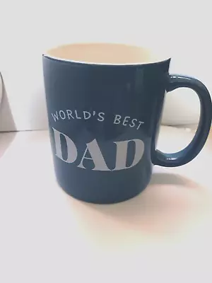World's Best Dad Coffee Mug NEW Blue 4  • $7.49