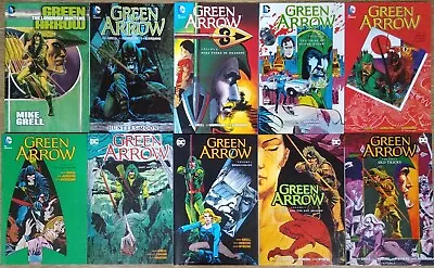 Green Arrow The Longbow Hunters Green Arrow 1-9 Complete By Mike Grell TPB • $149.99