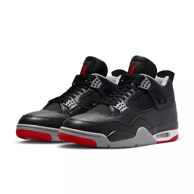 Nike Air Jordan 4 Retro Bred Reimagined US10 Brand New | Free Shipping ✅ • $395