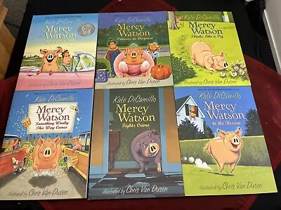 Mercy Watson Book Bundle: Kate DiCamillo Set Of 6 Books Excellent Used Condition • $9.99