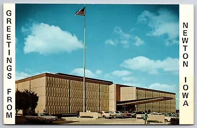 Newton Iowa~Maytag Company Headquarters~1950s Postcard • $13