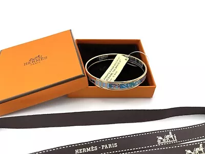 $324.99 • Buy BNIB Hermes Animopolis Enamel Rose Gold Bracelet 65 Miami