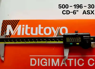 Mitutoyo 500-196-30 150mm/6  Absolute Digital Digimatic Vernier Caliper • $39.99