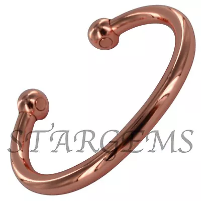 £11.49 • Buy Super Strong Pure Copper Magnetic Bracelet Pain Relief Arthritis Aid Healing Bio