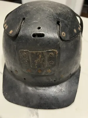 Vintage Coal Miner’s Helmet Huwood 1950’s • $159