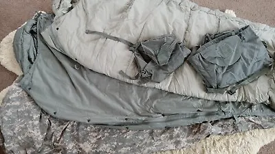 US Military 5 Piece Modular Sleeping Bag Sleep System VERY GOOD - MSS - ACU • $210