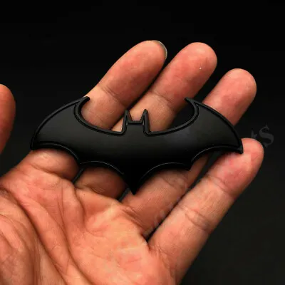 3D Metal Black Batman Dark Knight Mask Car Trunk Emblem Badge Decal Sticker • $7.90