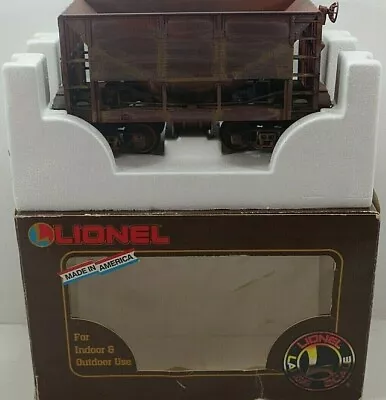 Lionel Milwaukee Road Ore Car 8-87201 G Gauge With Box • $55.75